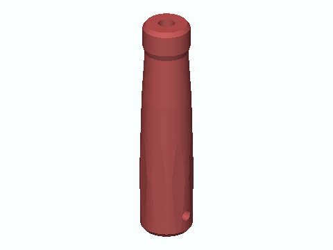 Octagon Push-On File Handle