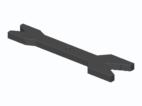 PL-259 And BNC Double V-Jaw Coax Wrench