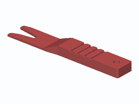 Window Crank Handle Clip Remover Fork