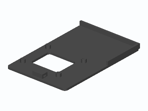 Pi 4 And Half Breadboard Prototyping Base
