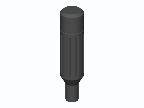 Spinner-Cap 1/4 in Hex Bit Driver Handle