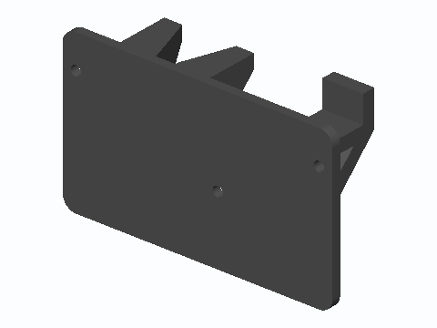 Air Blow Gun V-Slot Holster With Hose Hook