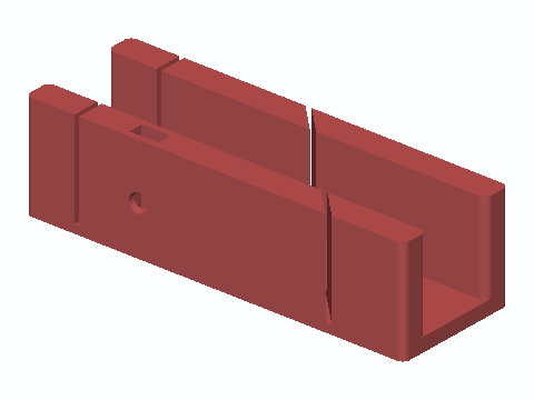 2020 Extrusion 90/45 Hacksaw Cut Guide