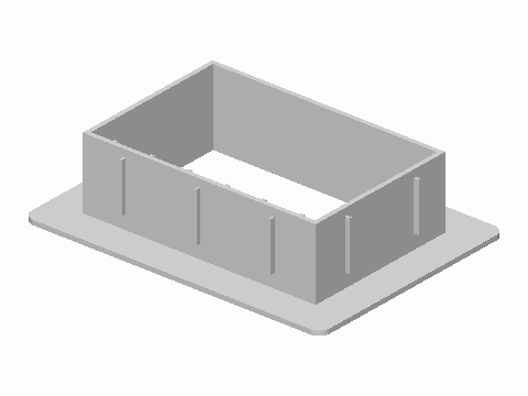 Broken Recessed Soap Niche Bridge Tray