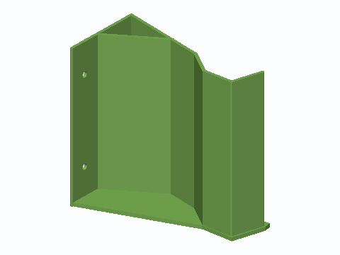 Nest Box Egg Roll-Out Ramp And Catch Trough