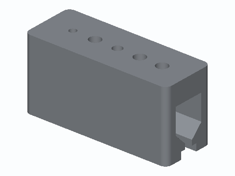 Round Rod Cross-Drill V-Jig