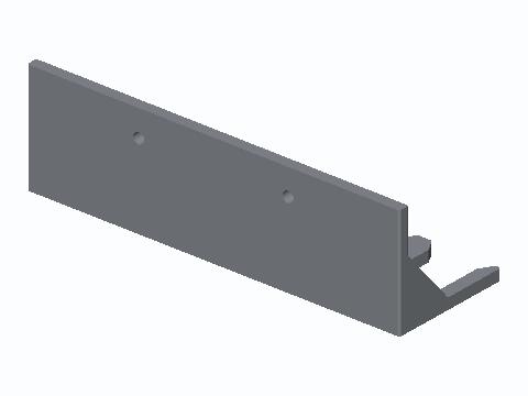 Five-Slot Paint Brush Hang-Dry Wall Rack