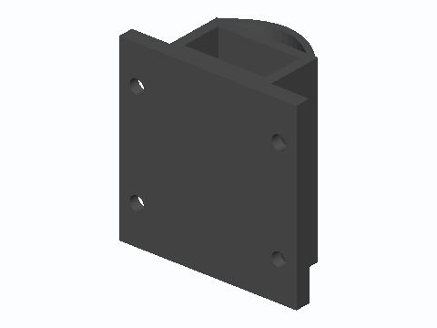 Flex-Bow Gate Closing Bumper For 4x4 Post