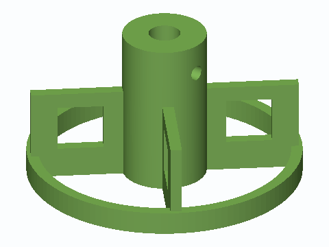 8 mm Rod Drill-Driven Paint Mixer Cage