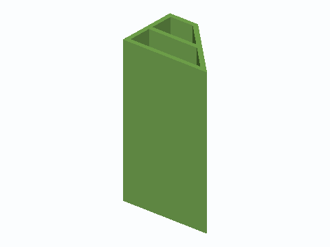90/45 Chisel Paring Guide Block