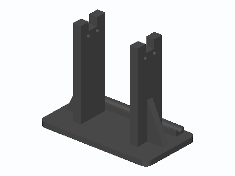 FPV Prop Roller Balancer With 624 Bearings — 3D model preview