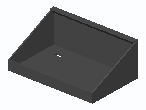 Lead Clipping Catch Tray With Bounce Lip