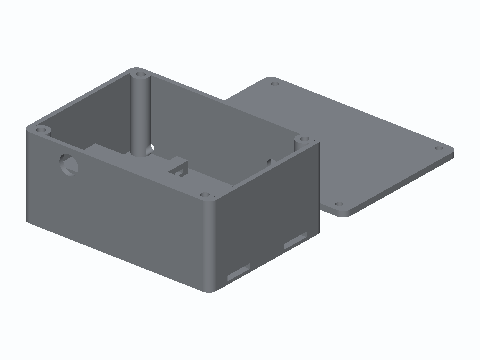 Meshtastic 18650 Node Pole Box