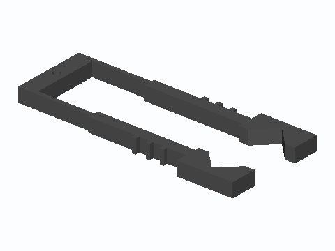 Noval And Octal Vacuum Tube Puller Tongs — 3D model preview