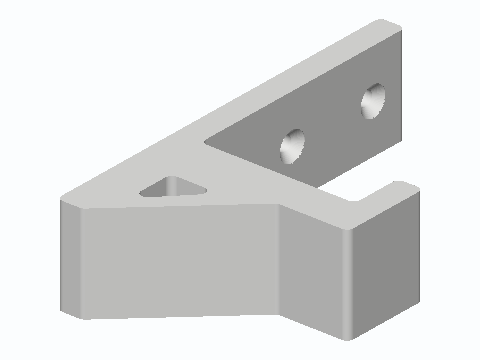 Toddler Potty Seat Wall Hook — 3D model preview