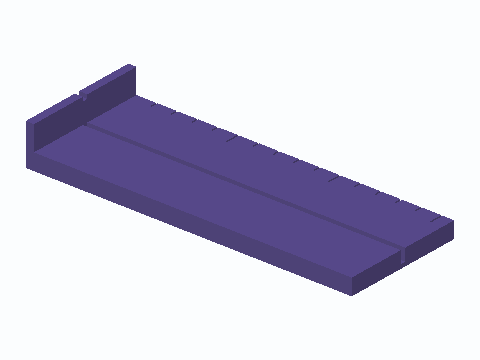 Booklet Saddle-Stitch Stapling Jig — 3D model preview