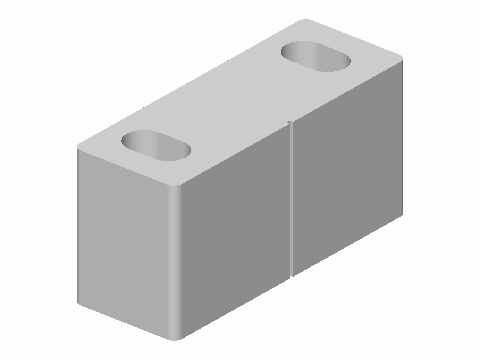 Face-Frame Vanity Euro Hinge Riser Block