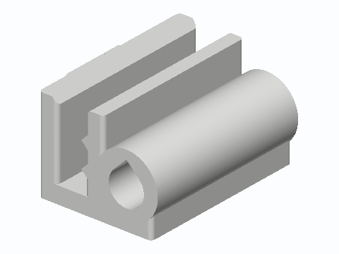 Fridge Bin Retainer Rod Bracket