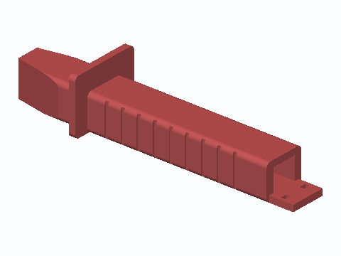 Capacitor Discharge Probe Handle — 3D model preview