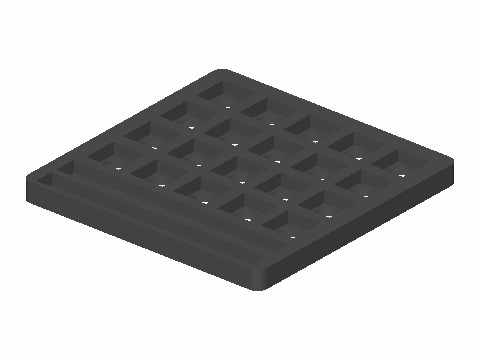 MX Switch Lube Station 20-Well — 3D model preview