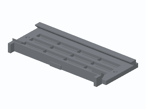 35 mm DIN Rail Slotted M3 Module Carrier