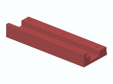 32 mm Shelf Pin Drilling Jig