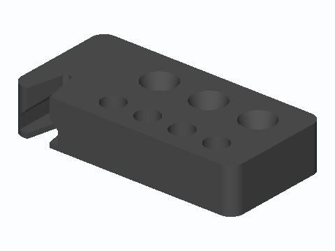 Scope Probe Tip-Pull Fork And Parking Block