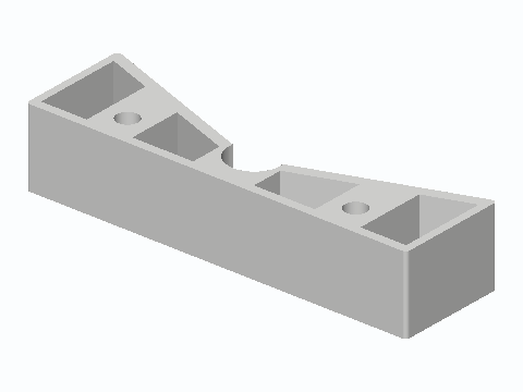 Twin-Rod 140° Book Scanning V-Cradle — 3D model preview