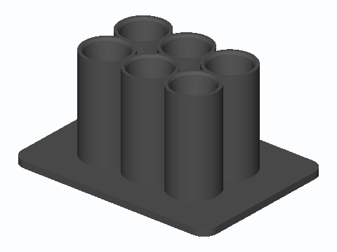 Solder Paste Syringe Tip-Down Stand