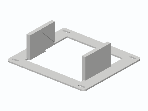 Recessed Toilet Roll Holder Retrofit Frame