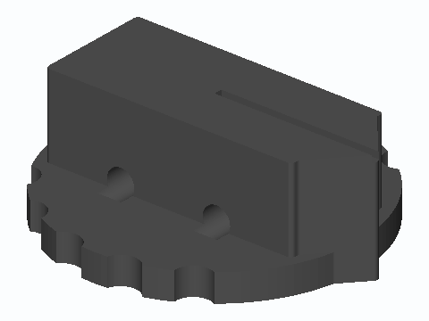 Multimeter Selector Rescue Knob Cap — 3D model preview