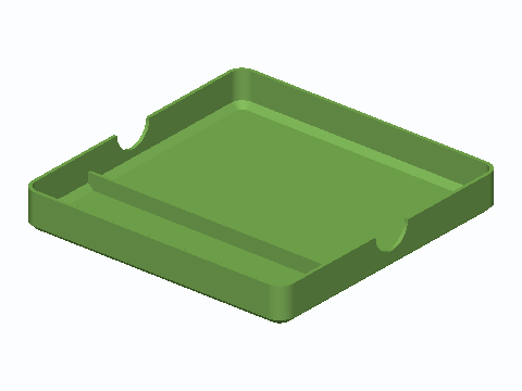 Stacking Jigsaw Puzzle Sort Tray — 3D model preview