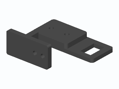 Desk Drawer Screw-On Padlock Hasp Pair