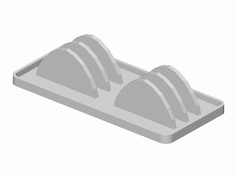 Twin Retainer And Night Guard Drying Stand