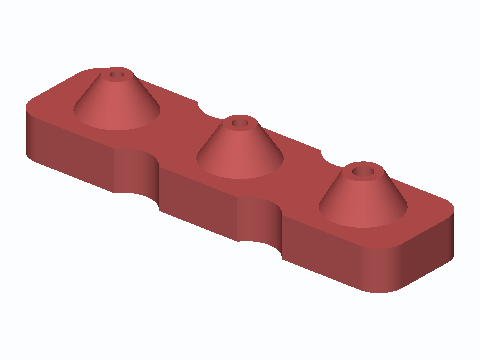 Self-Centering Hinge Screw Drill Guide