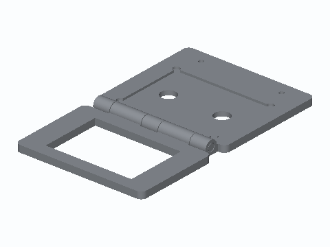 Hinged SMD Stencil Paste Jig