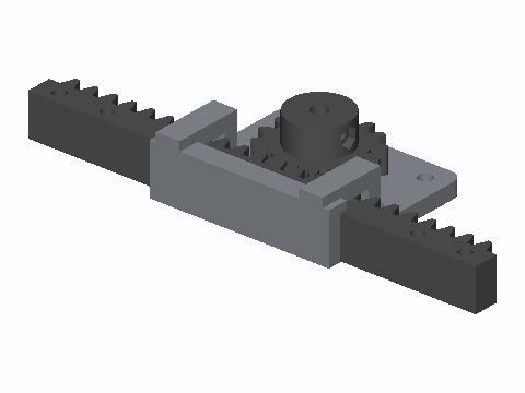 Rack And Pinion Linear Drive Block