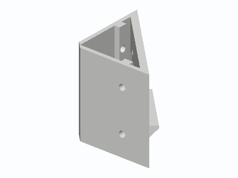 mmWave Sensor Corner Wedge Mount