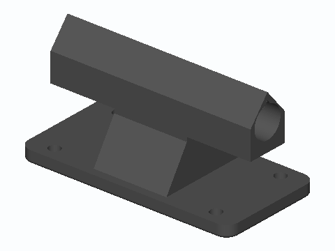 15x100 Thru-Axle Fork Mount Block