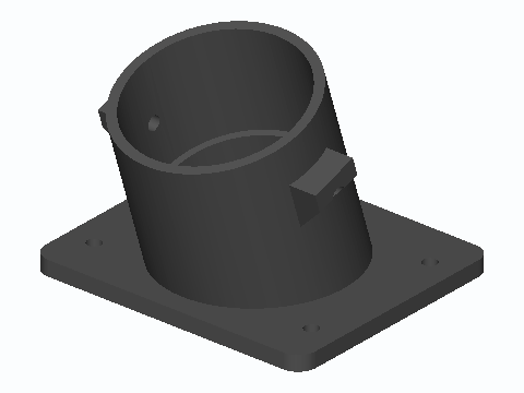 52 mm Gauge Pod Panel Mount