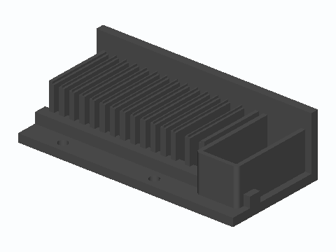 Oscillating Multitool Blade Rack