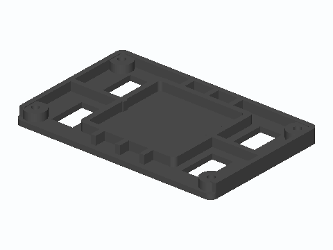 Monitor Arm Clamp Spreader Plate