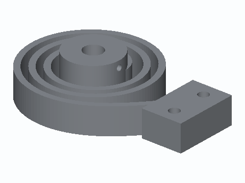 8 mm Shaft Spiral Return Spring