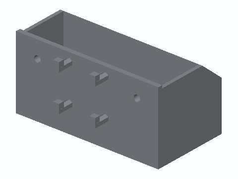 Pegboard Two-Bin Tool Caddy