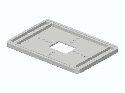 Universal Thermostat Wall Cover Plate