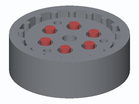 NEMA 17 Cycloidal Reducer Cartridge