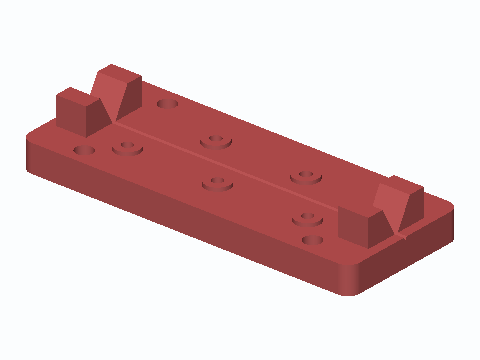 Brake Line Roller Straightener Block