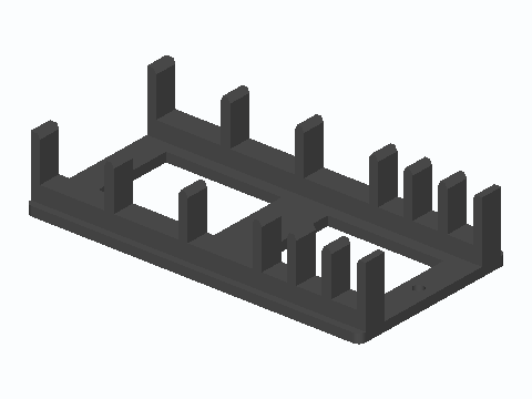 Bare Drive Storage Rack