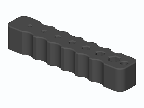 Hex Key T-Handle Driver Bar