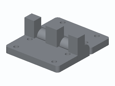 Vanity Tip-Out Tray Hinge